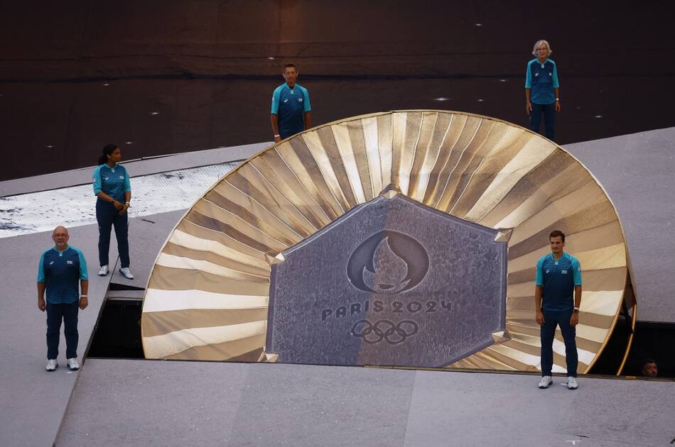 Ceremonia de clausura de los Juegos Olímpicos. Foto Reuters