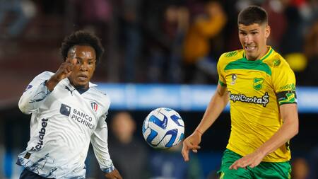 Copa Sudamericana, Defensa y Justicia vs. Liga de Quito. Foto: EFE.