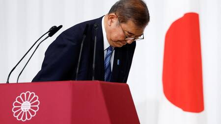 El primer ministro japonés y líder del gobernante Partido Liberal Democrático (PLD), Shigeru Ishiba. Foto: Reuters.