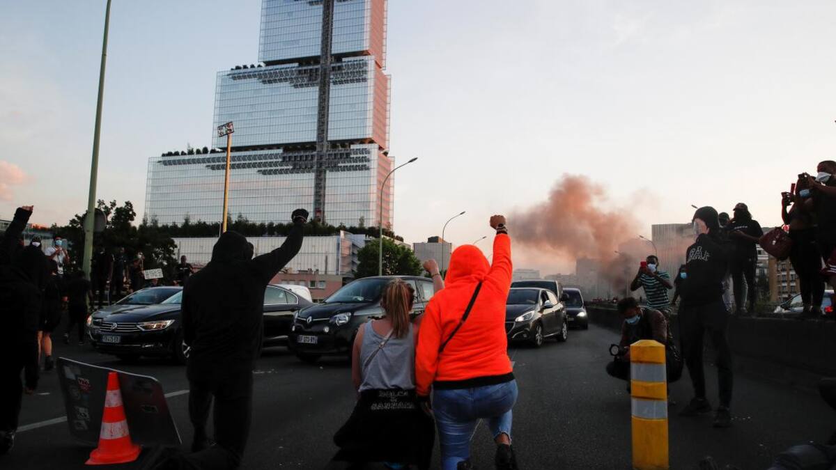 Protestas por racismo en Francia, REUTERS