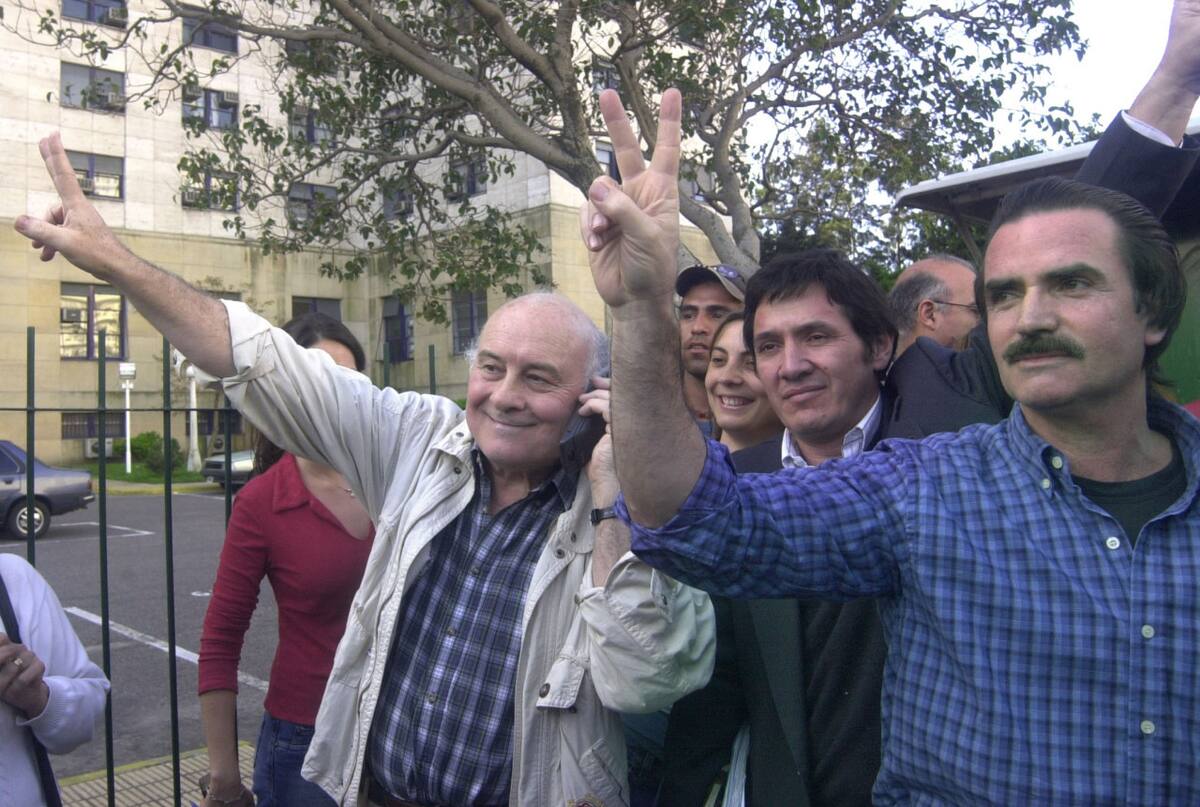 Roberto Perdía y Fernando Vaca Narvaja, otro de los jefes de Montoneros.