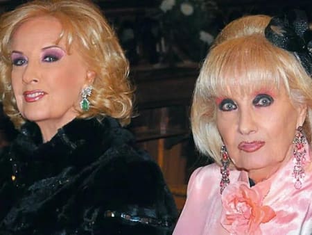 Silvia y Mirtha Legrand, actrices