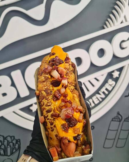 Big Dog, los panchos virales de CABA. Foto instagram @bigdog.arg