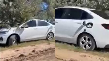 Brutal incidente en San Antonio de Areco.