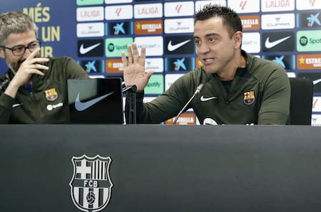 Xavi Hernández, Barcelona. Foto: EFE