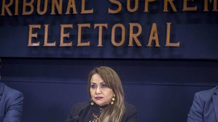 Irma Palencia, presidenta del Tribunal Supremo Electoral de Guatemala. Foto: EFE
