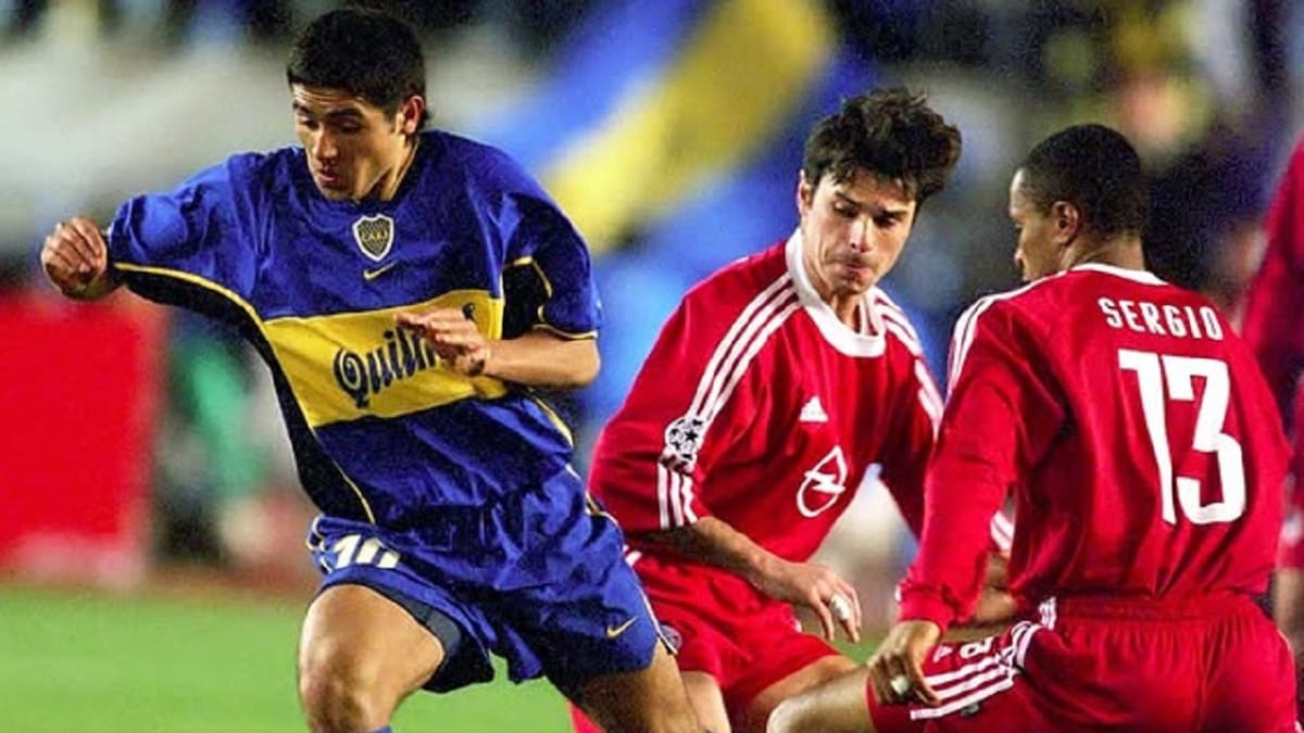 Boca Juniors vs Bayern Munich, Copa Intercontinental 2001. Foto: Instagram @fcbayern