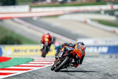 Valentín Perrone en el Moto 3.