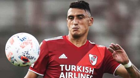 Otra baja sensible para River: Matías Suárez no juega ante Sarmiento por lesión