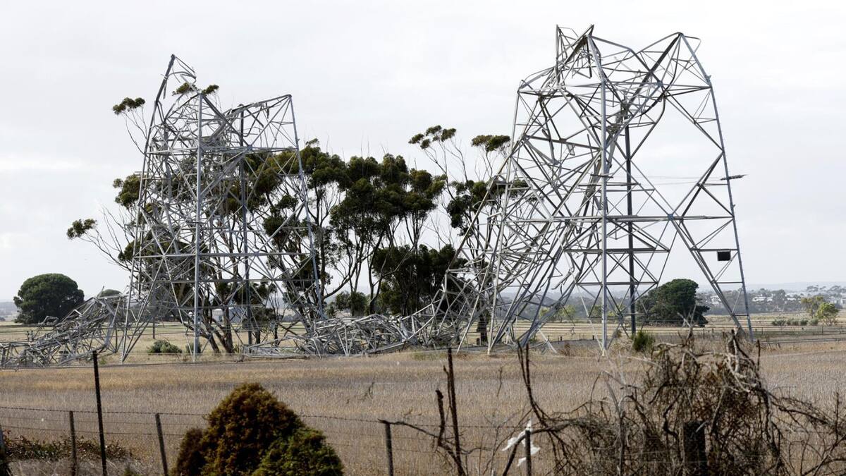 Consecuencias de los fuertes vientos en Australia. Foto: EFE.