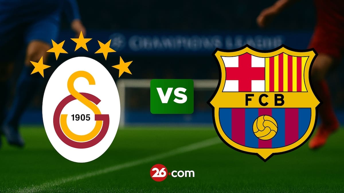 Portada de Galatasaray vs Barcelona por la Champions League.