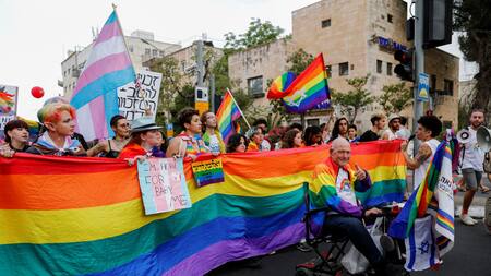 Marcha del Orgullo en Jerusalén, Israel. Foto: Reuters.