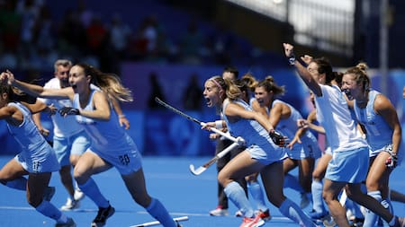 Las Leonas se encuentran en las semifinales de los Juegos Olímpicos. Foto: Reuters.