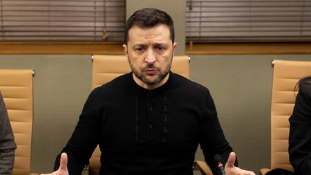 Volodimir Zelenski, presidente de Ucrania. Foto: Reuters/Carlos Jasso