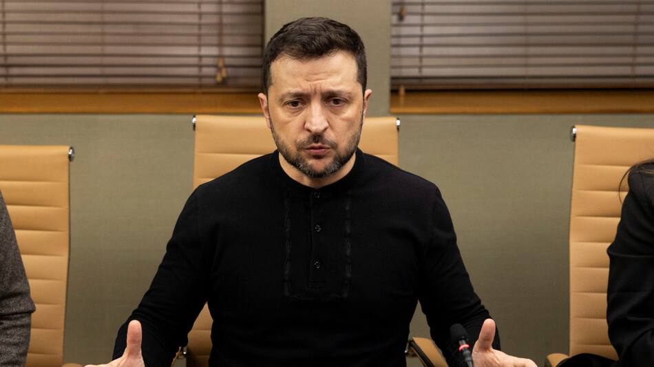 Volodimir Zelenski, presidente de Ucrania. Foto: Reuters/Carlos Jasso