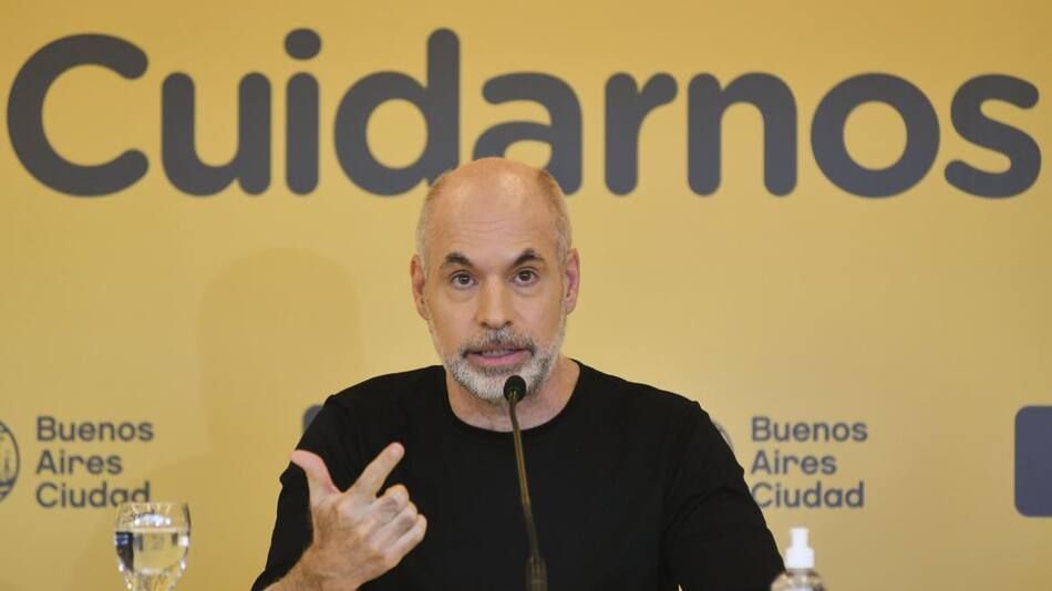 Horacio Rodríguez Larreta por nuevas medidas, NA