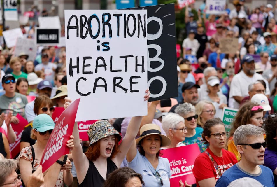 Marcha por el aborto en Estados Unidos. Foto: Reuters