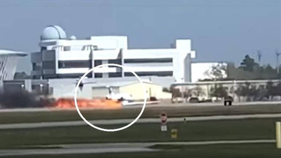 Aterrizaje de emergencia en EEUU