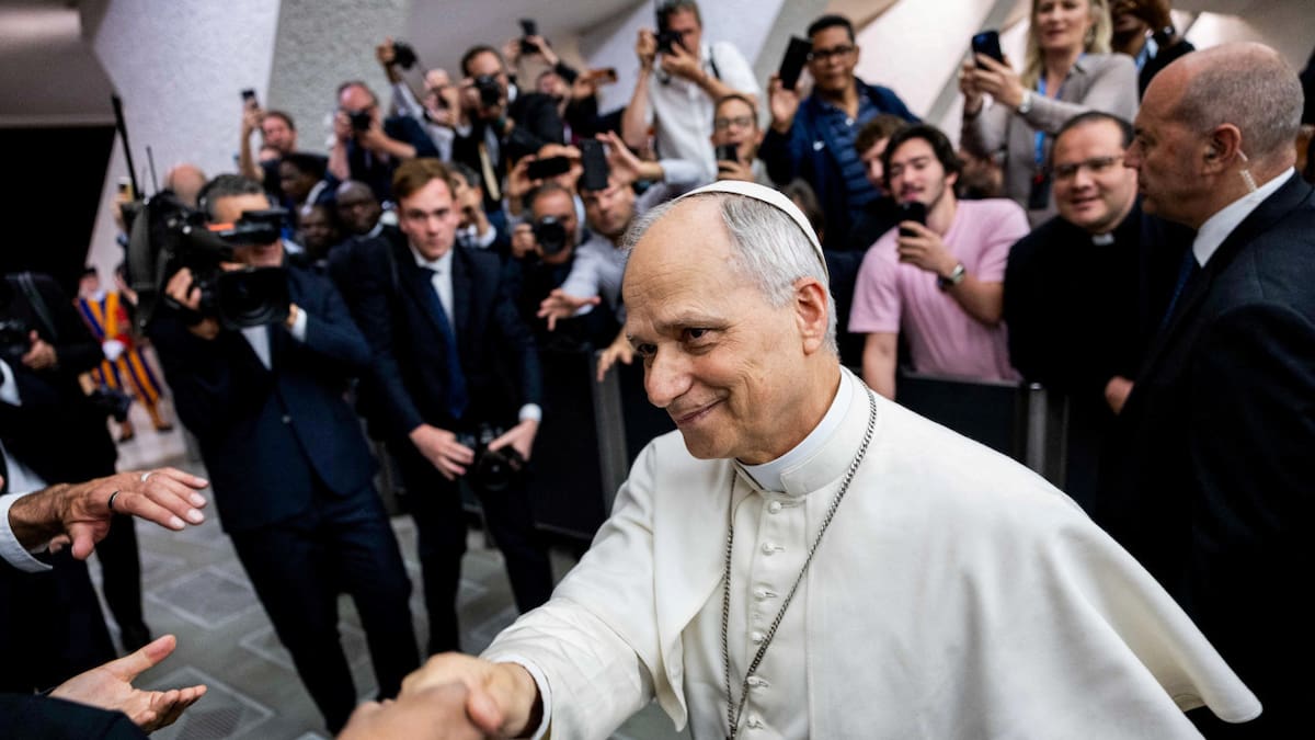 El papa León XIV. Foto: REUTERS/Eloisa Lopez.
