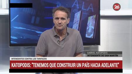 Katopodis - Intendente San Martín por Canal 26