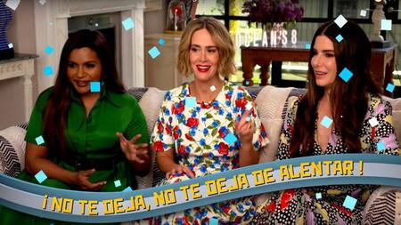 Sandra Bullock, Sarah Paulson y Mindy Kaling cantaron para alentar a la Selección