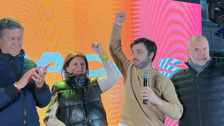Ignacio Torres y Patricia Bullrich. Foto: NA.