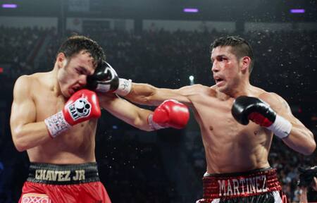 Julio César Chávez Jr y Sergio Maravilla Martínez.