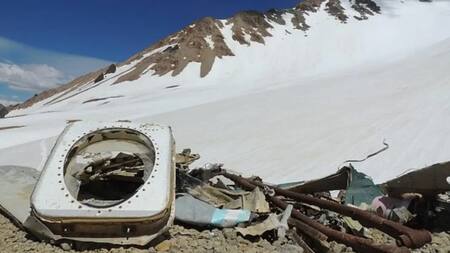 Tragedia de los Andes. Foto: X