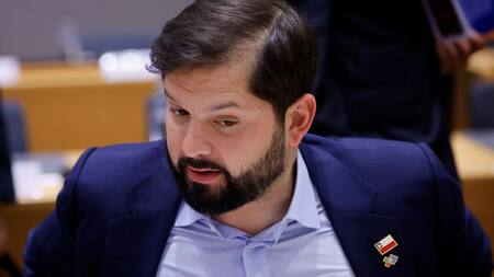 Gabriel Boric, presidente de Chile. Foto: Reuters.