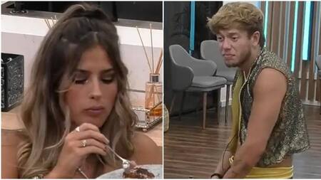 Julieta y Nacho de Gran Hermano. Fotos: captura.
