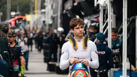 Nicolás Varrone correrá en Fórmula 2 en 2026.