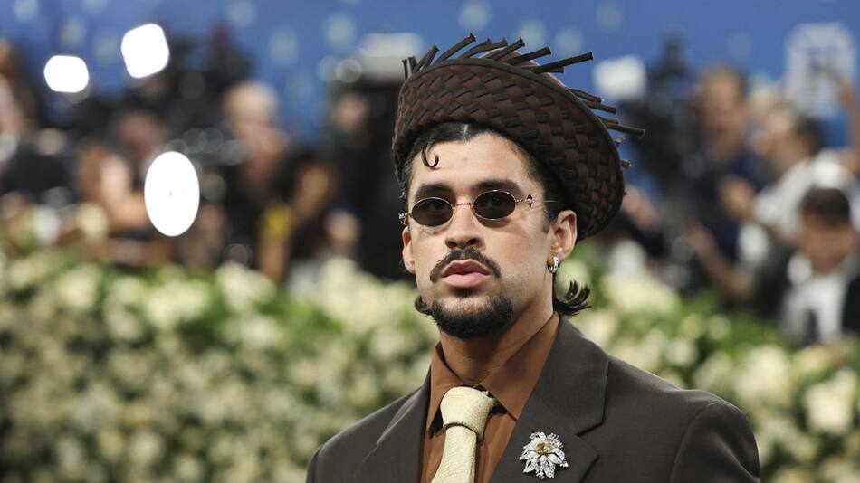 Bad Bunny Met Gala 2025. Foto: Reuters/Mario Anzuoni.