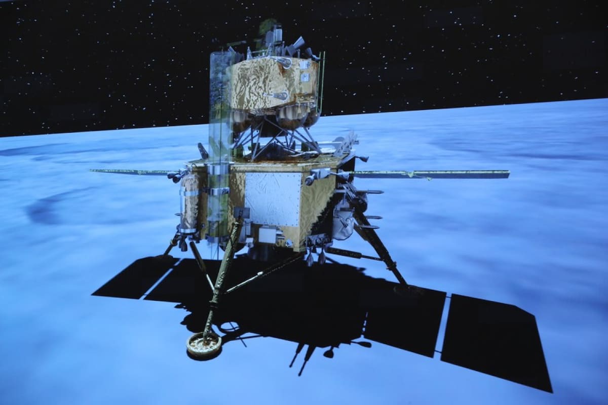 Misión Chang'e 5. Foto: X.