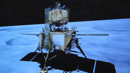 Misión Chang'e 5. Foto: X.