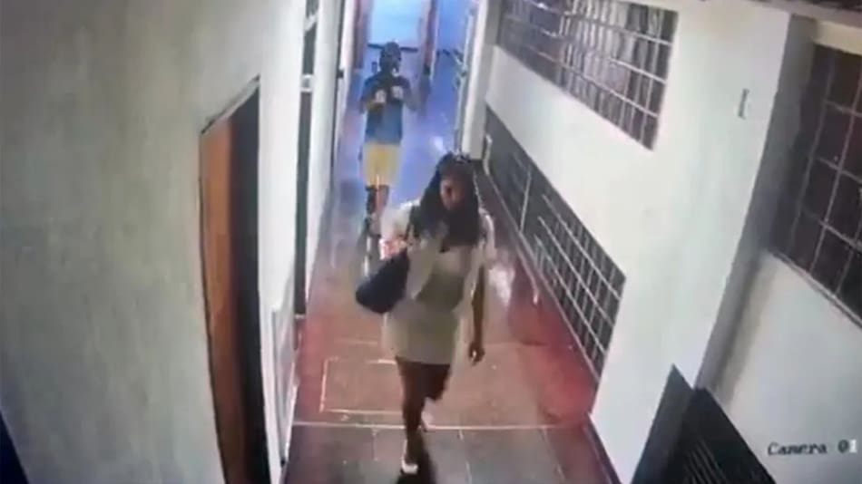 Escándalo con la jueza Julieta Makintach. Foto: captura.