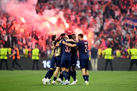 Paris Saint Germain, campeón de la Champions League. Foto: REUTERS/Angelika Warmuth.