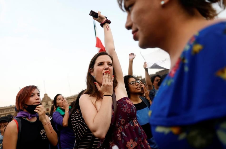 Día de la Mujer - Marcha en México #8M (Reuters)