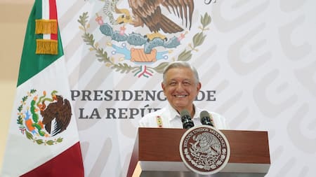 Manuel López Obrador en Campeche, México. Foto: Reuters.