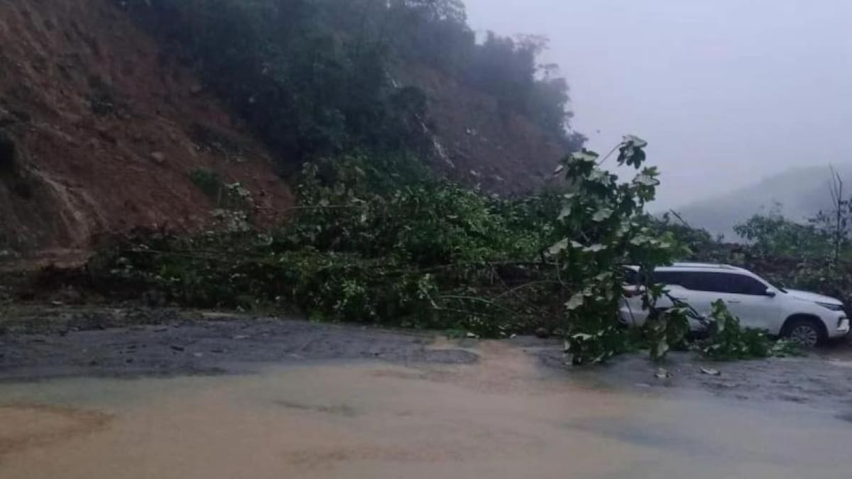 Alud de tierra fatal en una comunidad indígena de Colombia. Foto: Captura de video.
