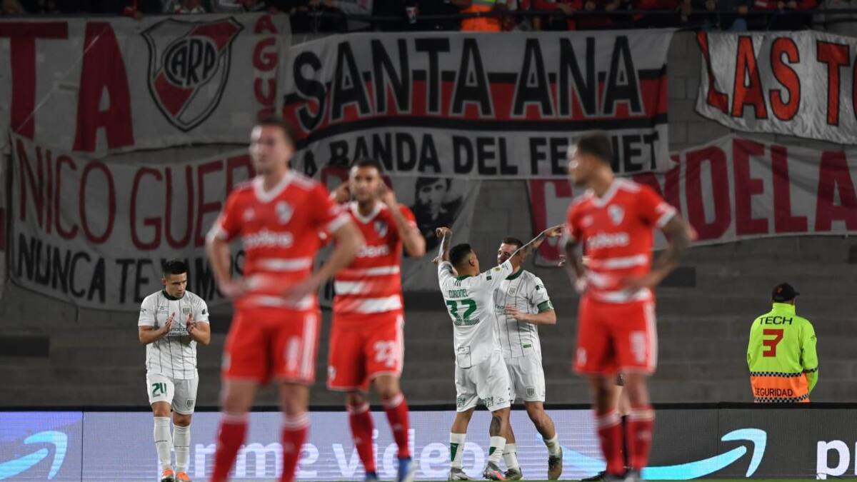 River vs Banfield. Foto: Télam