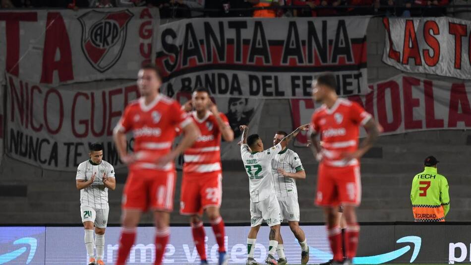River vs Banfield. Foto: Télam