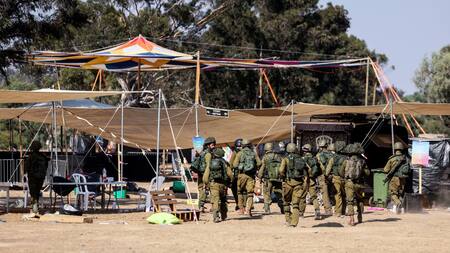 Terroristas de Hamas atacaron un festival de música en Israel. Foto: Reuters.