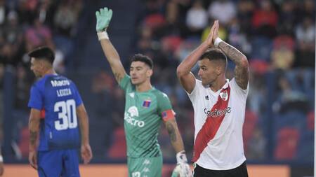 Leandro González Pires; Tigre-River Plate. Foto: Télam.