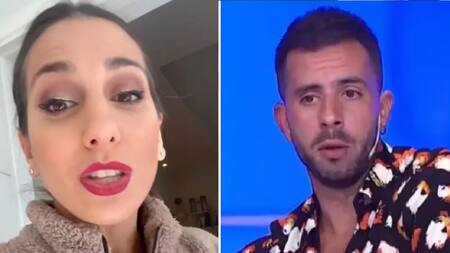 Cinthia Fernández y Matías Defederico. Foto: Captura.