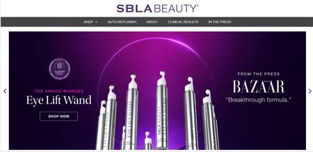 La plataforma de venta online de SBLA sigue en línea. Foto: Captura.