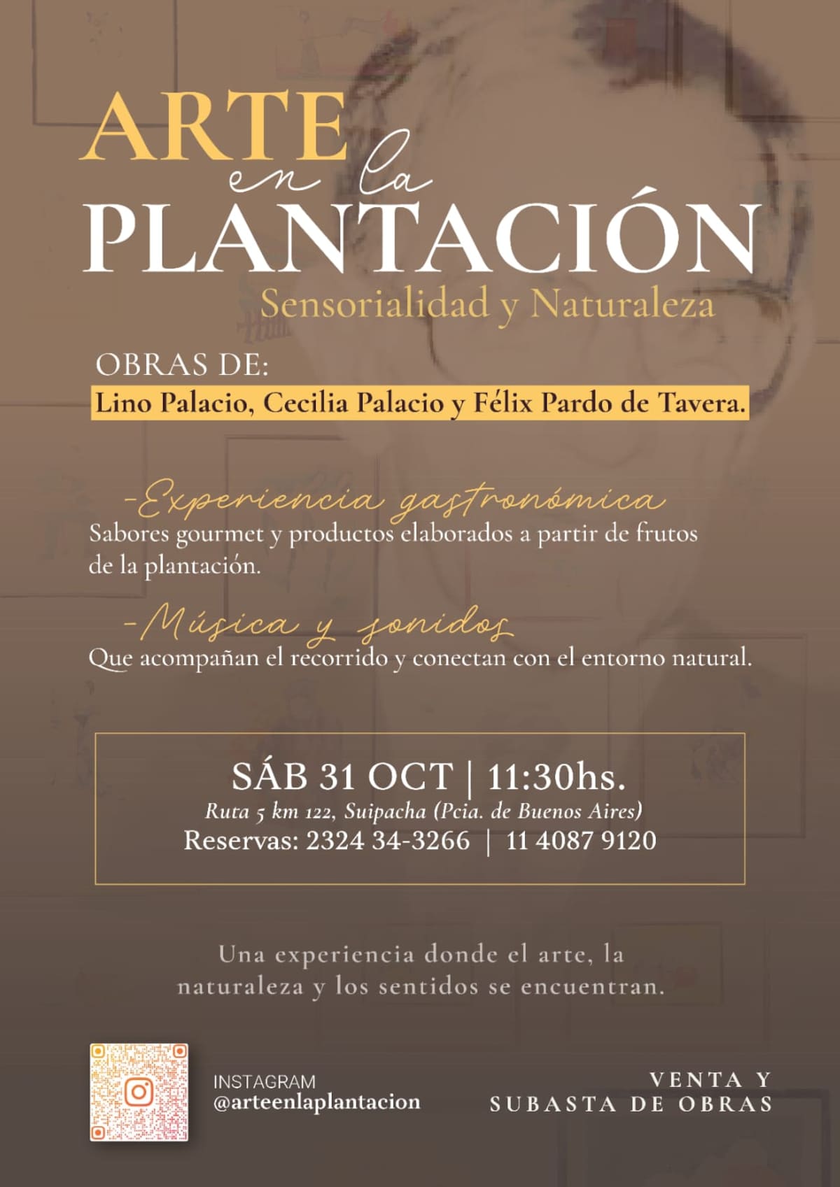 Cómo es el evento "Arte en la plantación"