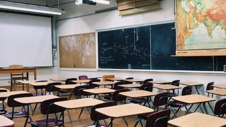 Escuela secundaria. Foto: NA