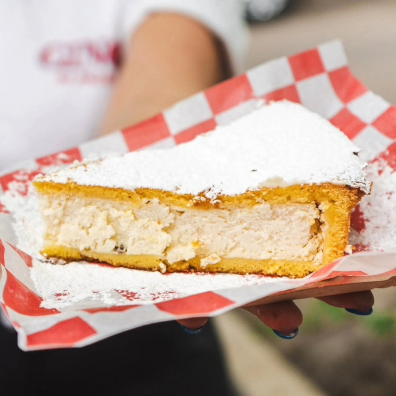 Torta de ricota. Foto: Instagram @ginoelcapo