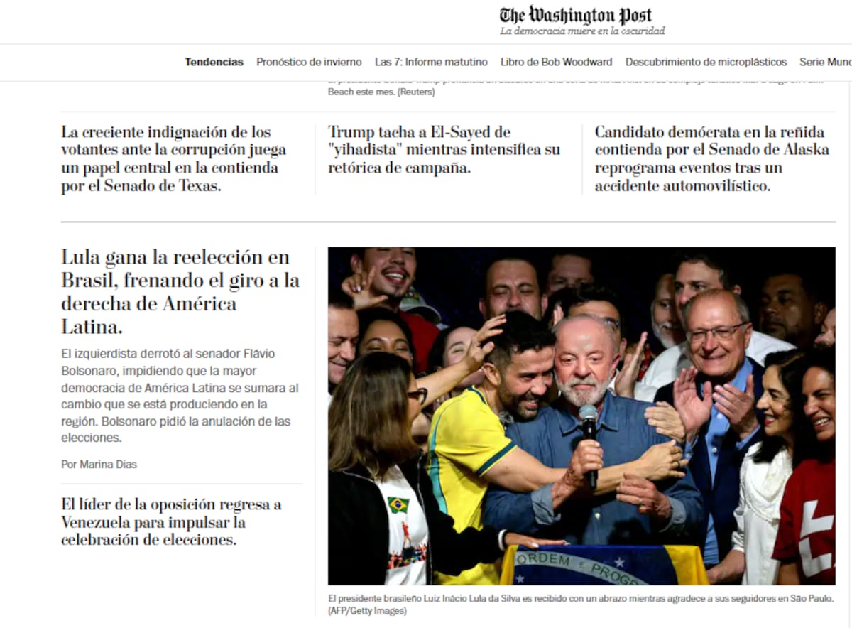Elecciones en Brasil.