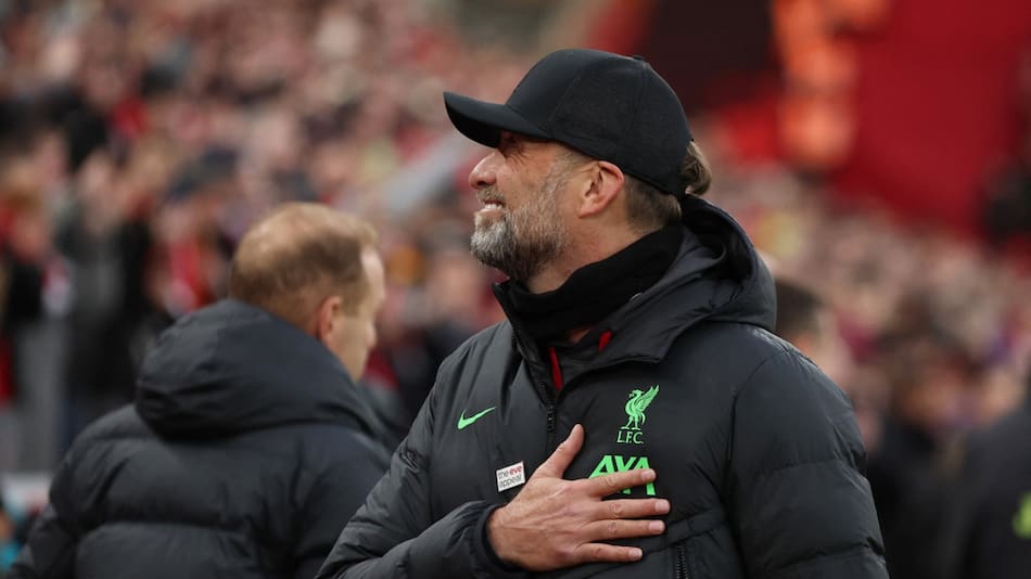 Jürgen Klopp, técnico de Liverpool. Foto: Reuters.